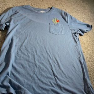 Men’s blue shirt